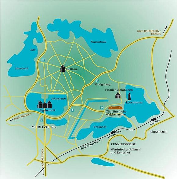 Plan: Culture landscape Moritzburg